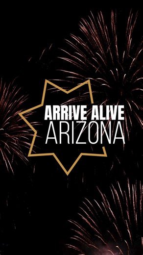 Happy New Year, Arizona! 🎉 The year has come to a close, and we know you may be going out with family and friends to celebrate. As you go out tonight, have a plan. 🚕 Find a safe and sober ride home using a rideshare service or a designated sober driver, or ensure you have a place to stay for the night. 🌙 Be careful and alert on the roads after the sun goes down - especially late into the night. 🚓 If you see something, say something. If you see dangerous driving behavior or experience a colli