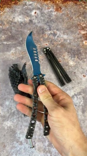 Finally! Someone ordered the butterfly knives