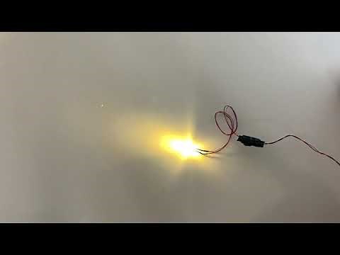 Pulsating Mini LED Light for Model Projects