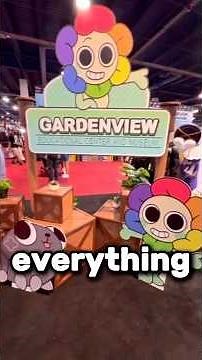 Dandy’s World in REAL LIFE! #dandysworld #booth #lvlupexpo #merch #roblox