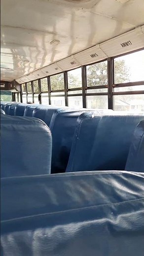 back seat ride in a Thomas C2 with every window down