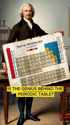 Dimitri Mendeleev: The Periodic Table Creator! #Mendeleev #PeriodicTable #Chemistry