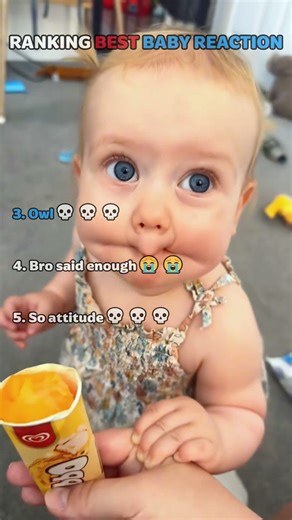 Ranking The Most Hilarious Baby Reaction On Internet #baby #funnybaby #cutebaby #ranked #ranking