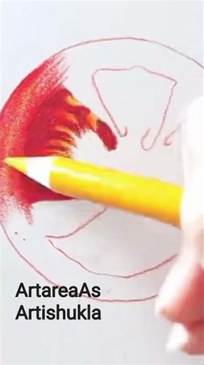 pencil color shading#art #drawing #artwork #