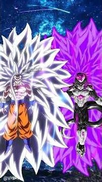 who will win Goku ssj infinity vs frieza ssj infinity 🔥 #shorts
