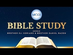 MCGI Bible Study | English Translation | Monday, June 10, 2024 at 12 PM EDT