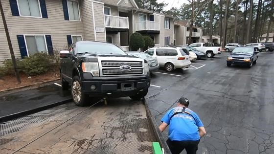 Saturday Tow Turns Heated After Handicap Parking Violation