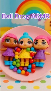 Colorful Ball Bath for LOL Dolls! Satisfying Toy Play for Kids