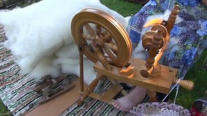 Respectable Age Woman Using Spinning Wheel Stock Footage Video (100% Royalty-free) 19310191 | Shutterstock