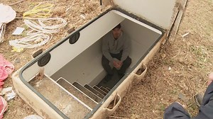 Family took shelter in a underground, detached pre-fab bunker when tornado came through Bremen