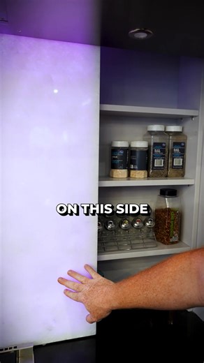 🧂 Day 3: Hidden Storage & Backlit Marble Backsplash ✨ This custom marble backsplash doesn’t just elevate the space visually it actually opens on each side to reveal hidden spice storage! This is the perfect example of smart design meets luxury finishes. The backlit marble brings a soft, sophisticated glow, highlighting the natural veining while adding a warm ambiance to the kitchen. It’s a perfect example of how thoughtful design, craftsmanship, and creativity come together in every Cillessen C