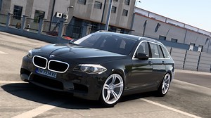 ETS 2 BMW M5 Touring Mod for 1.57 | trzpro mods