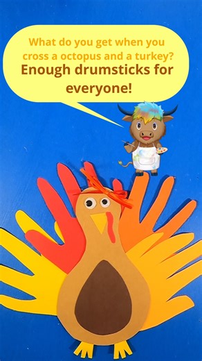 1.6K views | What do you get when you mix a turkey with a octopus?...