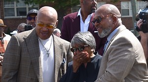 Video: Traffic flows on improved 27th Street. So do a mother's tears of joy