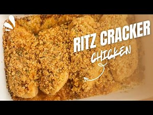 This Ritz Cracker Chicken Bakes Up Impossibly Crunchy