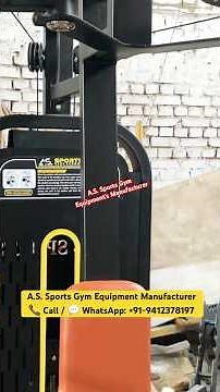 A.S. Sports Gym Setup Manufacturer in Meerut City 🏙️ #gymsetup #gymgear