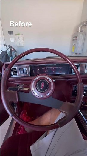 Forever Sharp steering wheel #gbodynation #cutlass