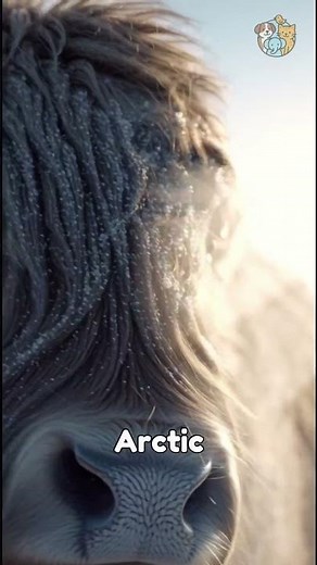 The Musk Ox: The Arctic Beast That Laughs at 40°C #facts #animals #science