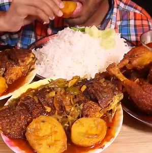 462K views · 10K reactions | mega lunch ever-two big fish masala and 2kg full chicken roast eating-mukbang ©Love to Eat | Entertainment 360 | Facebook