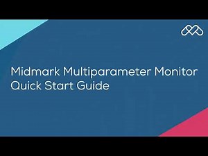 Midmark Multiparameter Monitor Quick Start Guide