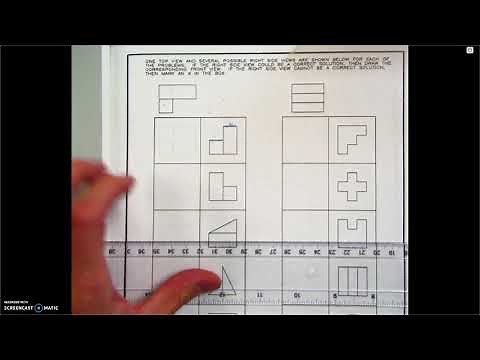 Orthographic Projections - Missing View Problem Approach