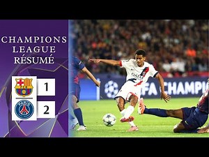 Barcelone - PSG | 1-2 | Résumé | Ligue des Champions 2024-25 | Barcelone PSG