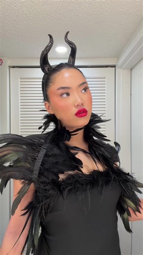 one more bc i love my costume #maleficent #halloween #keywest #fantasyfest #halloweencostume