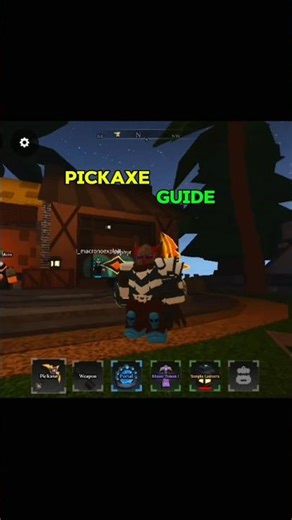 The Only Pickaxe Guide You Need in The Forge...