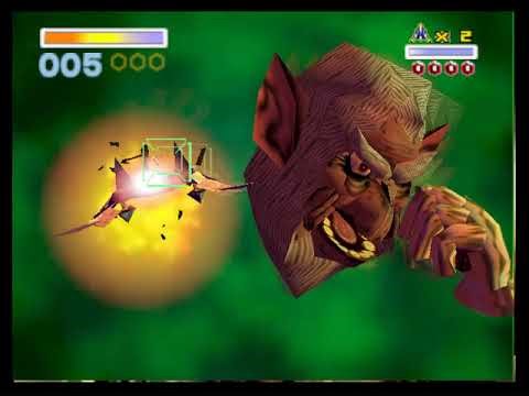 Star Fox 64-Andross Final Boss Battle