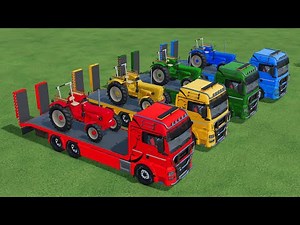 Transport with Colors - LIME WORK with Trucks - Farming Simulator 22