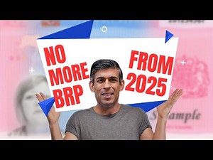 New UK BRP System from 1 January 2025 | UK Immigration News August 2023