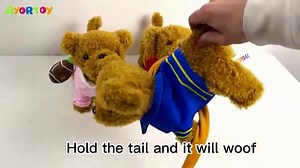 Watch AYORTOY Interactive Plush Toy Teddy Dog on Amazon Live