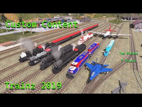 Trainz 2019: Custom Content Showcase Vol. 2 (Featuring 2 Glorious Planes and 7 Epic Trains)