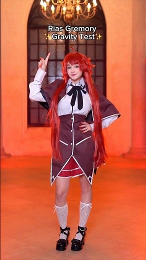 Rate my gravity test from 1-10 😍🥰🥵 #anime #cosplay