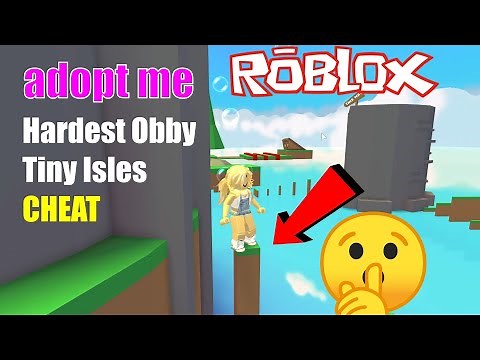 Adopt Me Hardest Obby Cheat - Tiny Isles (ROBLOX)