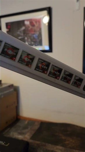 my sticker collection! #amd #ryzen #pcbuild