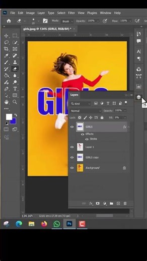 Cara Membuat Text Effect Realistic dengan Photoshop#tutorial