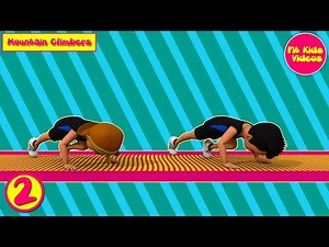 Exercise for Kids| MountainClimbers |3D Animation