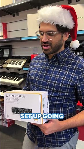Perfect Gift for Musicians – Behringer U-Phoria UMC202HD Audio Interface 🎶