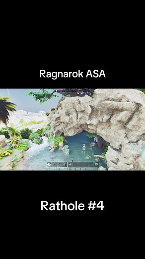 Exploring the Rathole Entrance in ARK: Survival Evolved
