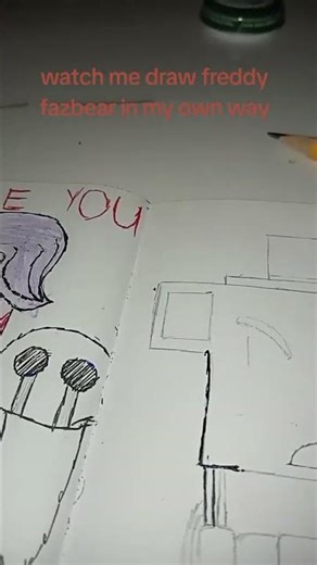 #fnaf #fivenightsatfreddys #freddyfazbear freddy fazbear drawing