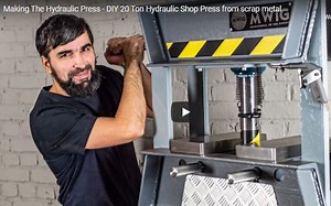 DIY Hydraulic Shop Press Build: Bigger, Better, Worth It? - BangShift.com