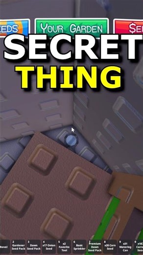 Secret Magnifying Glass in Garden Horizons Roblox