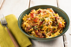 Pasta con pancetta