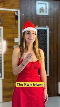 The Rich Intern | @saintinbaggy #christmas #mars #comedy #funny #comedyforever #newyear
