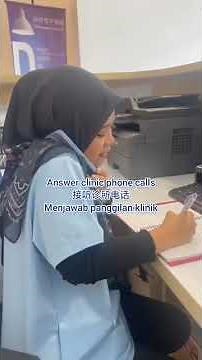 Behind the scenes of a clinic assistant’s day 💉✨诊所助理的日常幕后故事