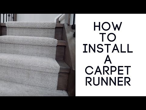 How to Install a Stair Runner on Stairs (the Right Way)