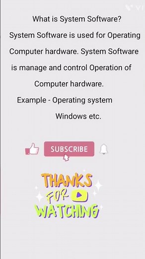 What is System Software?