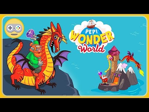 Pepi Wonder World от Pepi Play. Драконья гора - остров гномов в Мире Чудес Пепи. Обновление игры