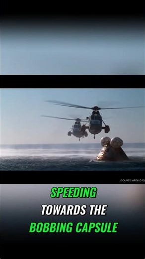 Apollo 13: Splashdown & SAFE Return Home! #shorts